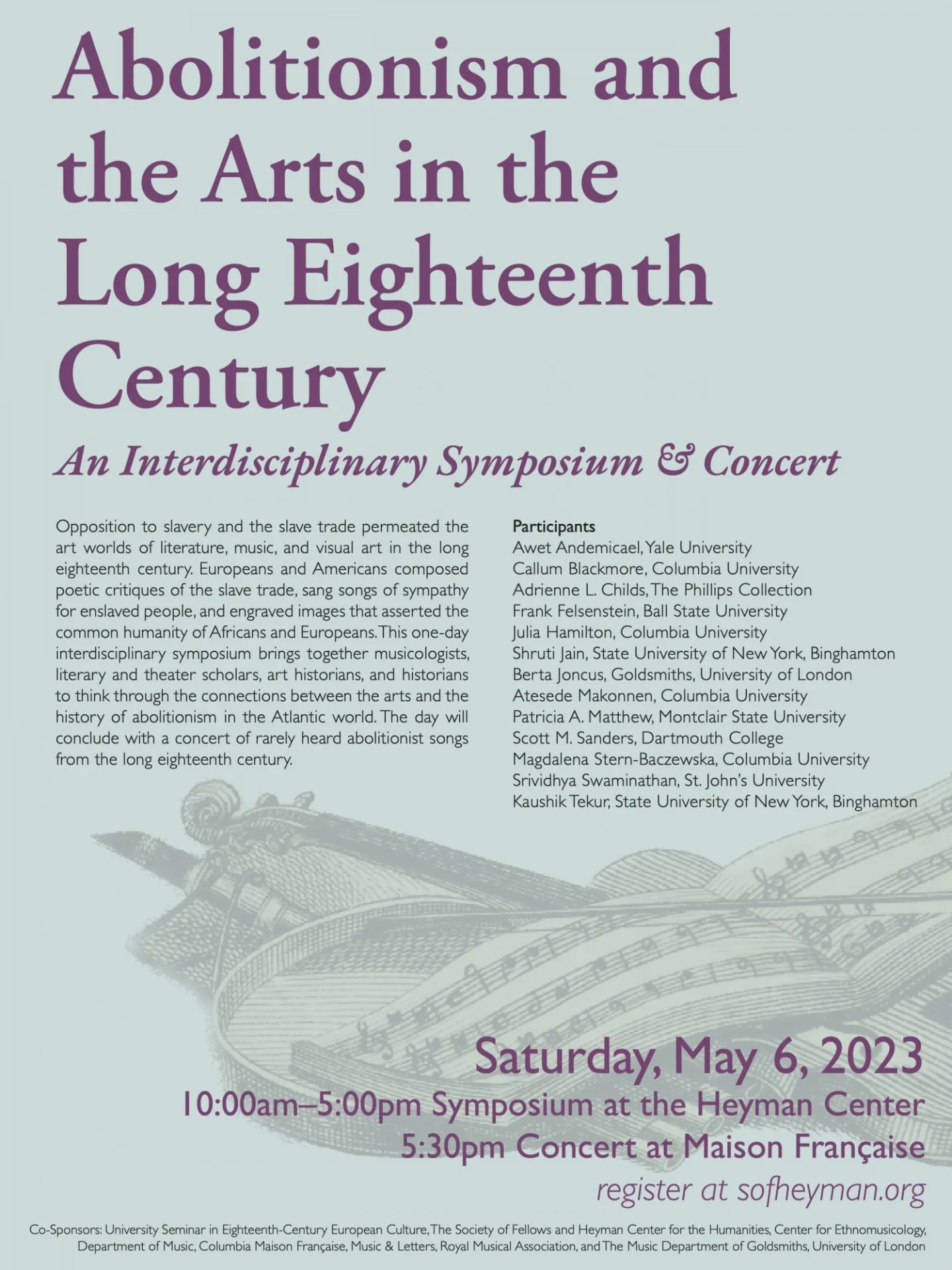 Event poster